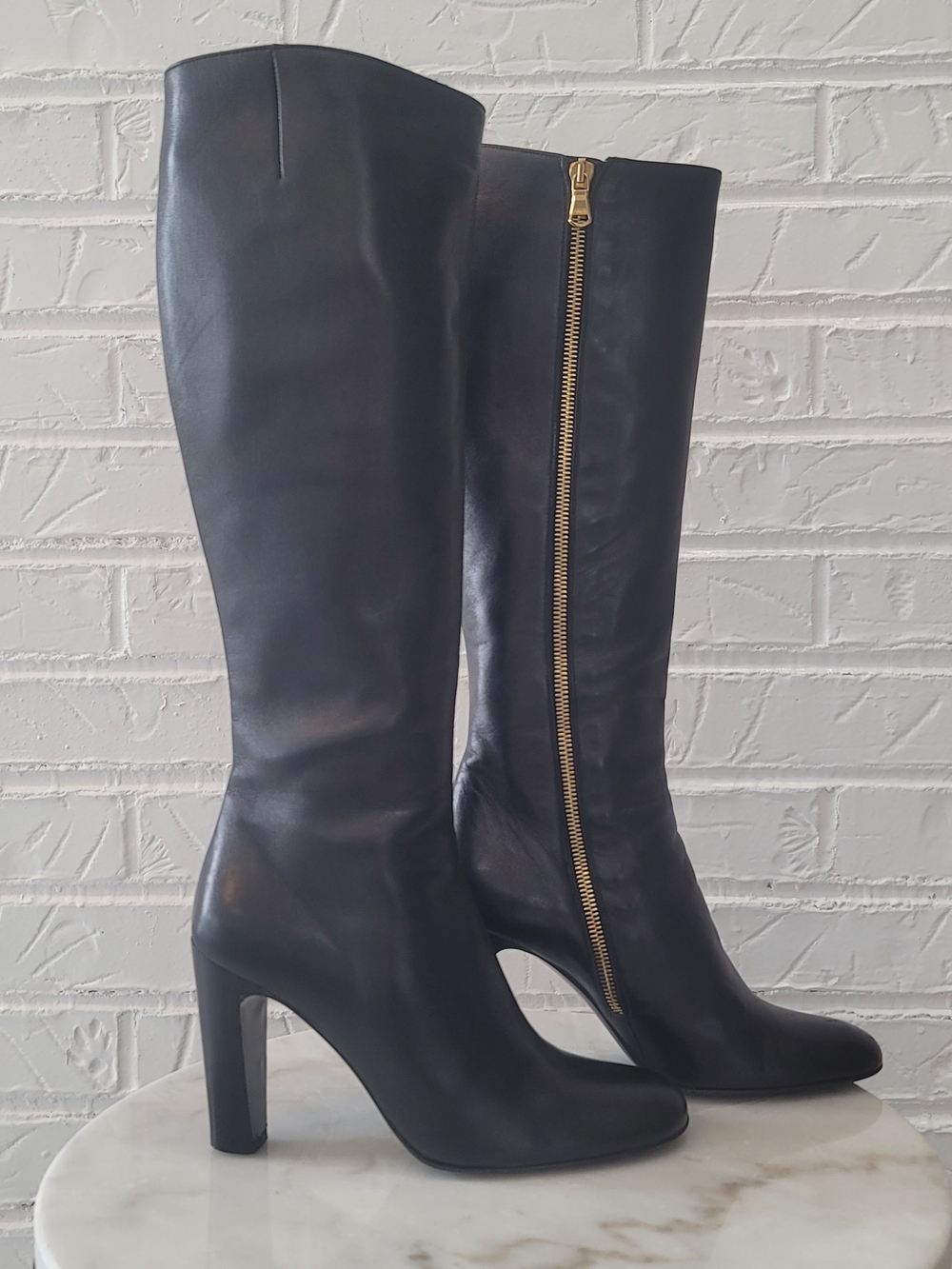 BALLY smooth genuine leather Boots size 36.5 US 6